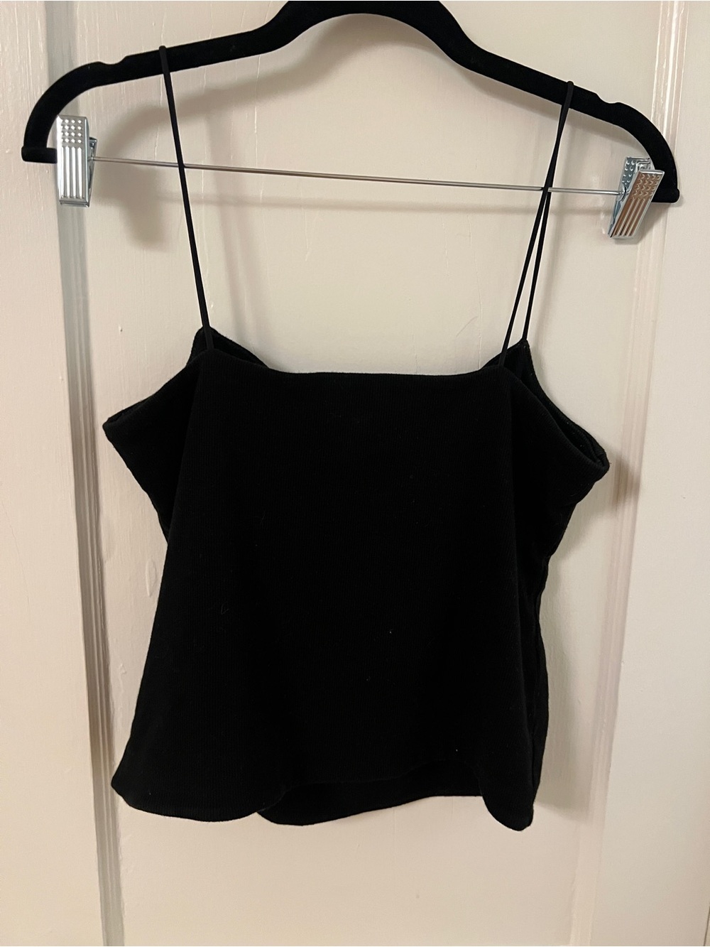 Madewell Black Spaghetti Strap Women’s Tank Top - Large